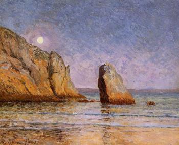 馬尅西姆 莫福拉 Moonrise, Bay of Douarnenez